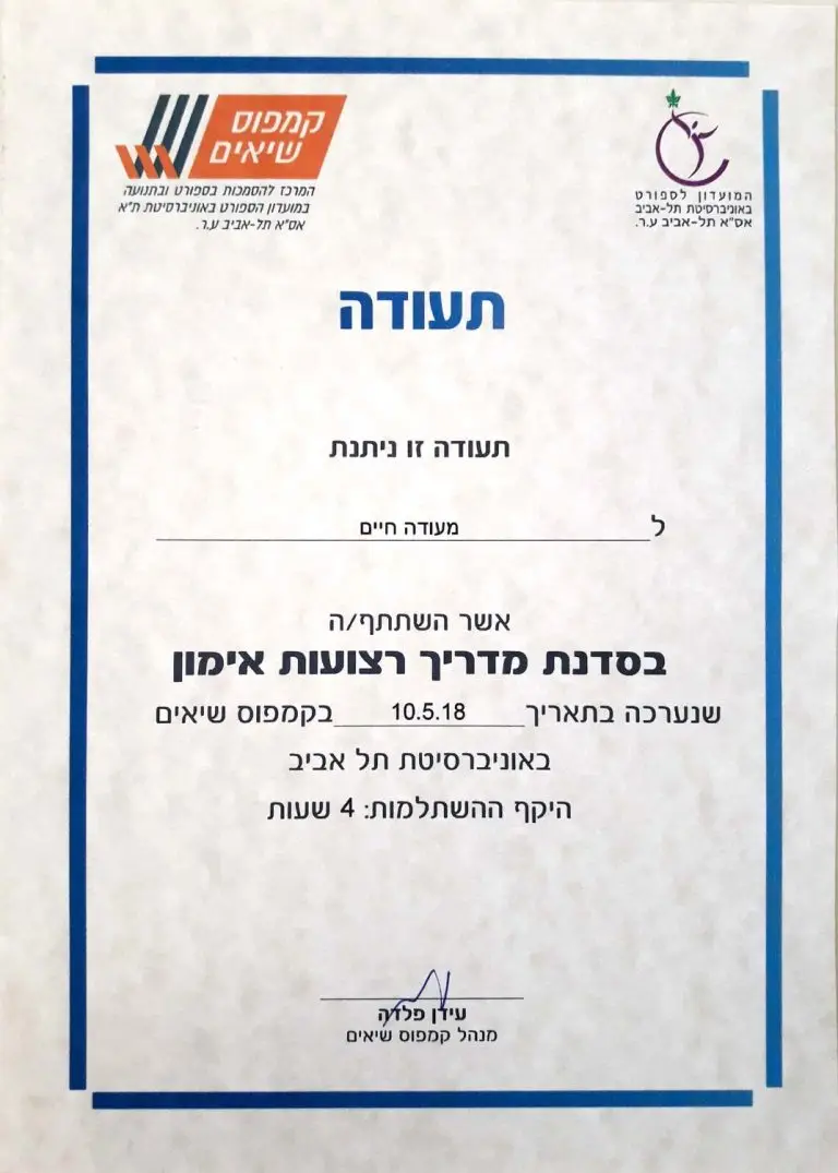 Fitness Trainer — TRX Specialization