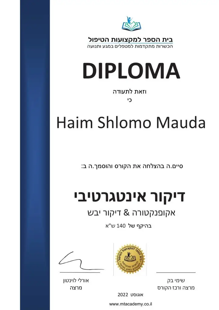 Integrative Acupuncture Certificate