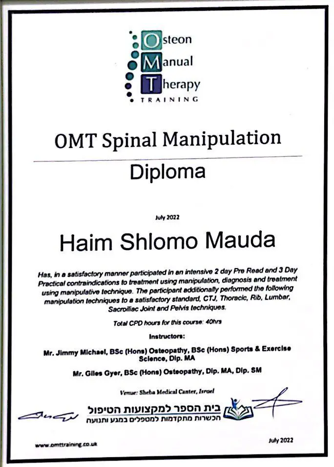 Osteopathic Techniques — Level 2